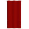 Tela de varanda 120x240 cm tecido oxford vermelho - Image 2
