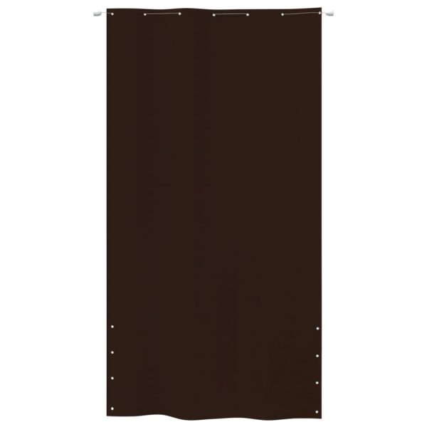 Tela de varanda 140x240 cm tecido oxford castanho - Image 2