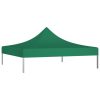 Teto para tenda de festas 3x3 m 270 g/m² verde - Image 2