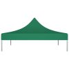 Teto para tenda de festas 3x3 m 270 g/m² verde - Image 3