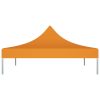 Teto para tenda de festas 3x3 m 270 g/m² laranja - Image 3