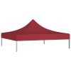 Teto para tenda de festas 3x3 m 270 g/m² bordô - Image 2