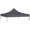 Teto para tenda de festas 2x2 m 270 g/m² antracite - Image 2
