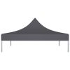Teto para tenda de festas 2x2 m 270 g/m² antracite - Image 3