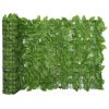 Tela de varanda com folhas verde 500x75 cm
