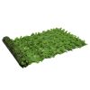 Tela de varanda com folhas verdes 400x100 cm - Image 2