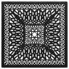 Mesa de jardim 90x90x73 cm alumínio fundido preto - Image 3