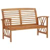 5 pcs conjunto lounge de jardim madeira de acácia maciça - Image 3
