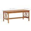 5 pcs conjunto lounge de jardim c/ almofadões acácia maciça - Image 9