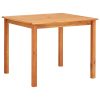 5 pcs conjunto de jantar p/ jardim c/ almofadões acácia maciça - Image 3