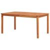 5 pcs conjunto de jantar p/ jardim c/ almofadões acácia maciça - Image 3