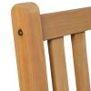 7 pcs conjunto de jantar p/ jardim madeira de teca maciça - Image 6