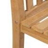 7 pcs conjunto de jantar p/ jardim madeira de teca maciça - Image 7