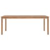 7 pcs conjunto de jantar p/ jardim madeira de teca maciça - Image 9