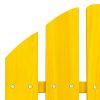 Cadeira Adirondack para jardim com otomano abeto maciço amarelo - Image 6
