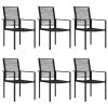 7 pcs conjunto de jantar para jardim - Image 2