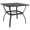 3 pcs conjunto de jantar para jardim textilene e aço - Image 3