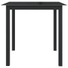 5 pcs conjunto de jantar para jardim alumínio antracite - Image 3