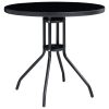5 pcs conjunto de bistrô preto e antracite - Image 2