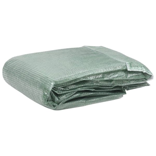 Cobertura de substituição p/ estufas 16 m² 400x400x200 cm verde - Image 2