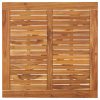 Mesa de jardim 85x85x75 cm madeira de acácia maciça - Image 4