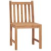 Cadeiras de jardim 6 pcs c/ almofadões madeira de teca maciça - Image 4