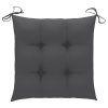 Cadeiras de jardim 6 pcs c/ almofadões madeira de teca maciça - Image 9