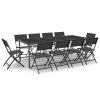 11 pcs conjunto de jantar para exterior aço - Image 2