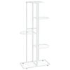 Suporte de vasos c/ 5 prateleiras 43x22x98 cm metal branco - Image 2