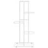 Suporte de vasos c/ 5 prateleiras 43x22x98 cm metal branco - Image 3