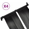 Painéis aquecedores solares de piscina 4 pcs 80x620 cm - Image 2
