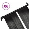 Painéis aquecedores solares de piscina 6 pcs 80x620 cm - Image 2