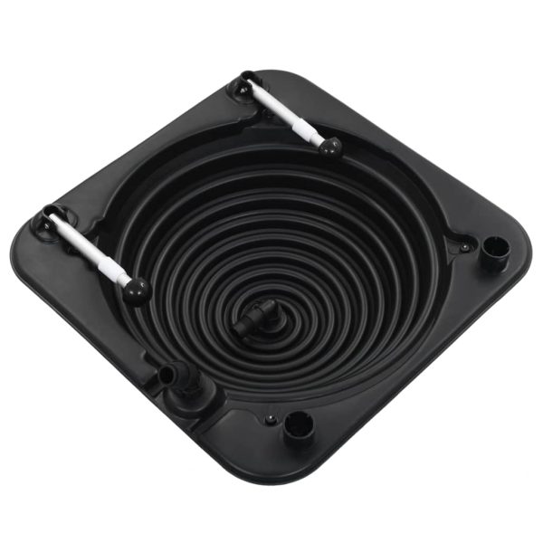 Aquecedores solares de piscina 5 pcs 75x75x36 cm alumínio PEAD - Image 2
