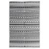 Tapete de exterior 120x180 cm PP preto - Image 2