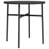 Mesa de centro 45 cm vime PE preto - Image 2