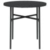 Mesa de centro 45 cm vime PE preto - Image 3