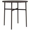 Mesa de centro 45 cm vime PE castanho - Image 2