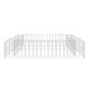 Canteiro elevado/cesto gabião 100x100x20 cm aço galvanizado - Image 3