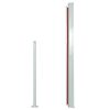 Toldo lateral retrátil para pátio 140x300 cm vermelho - Image 3