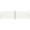 Toldo lateral retrátil 180x600 cm cor creme - Image 2