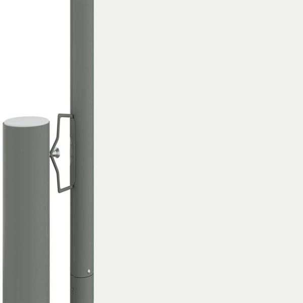Toldo lateral retrátil 117x1200 cm cor creme - Image 3