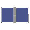 Toldo lateral retrátil 140x1200 cm azul - Image 2
