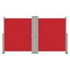Toldo lateral retrátil 140x1200 cm vermelho - Image 2