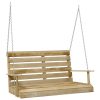 Banco de baloiçar 110 cm pinho impregnado - Image 2