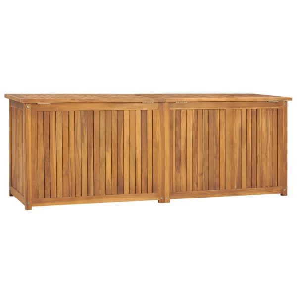 Caixa para jardim 150x50x55 cm madeira de teca maciça - Image 3