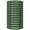 Vaso/floreira de jardim aço revestido a pó 40x40x68 cm verde - Image 3