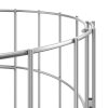 Canteiro elevado/cesto gabião circular 3pcs Ø30x150cm aço galv. - Image 6
