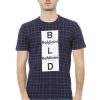 Baldinini Trend Camiseta TSU538_COMO_QuadroNavy44