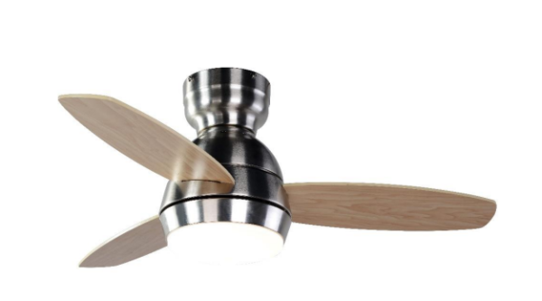 VENTILADOR TECHO FM VT1090L 3P 91CM LUZ, MANDO, MOTOR DC