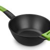 CACEROLA WOK PRIOR 24CM IND.CON MANGO